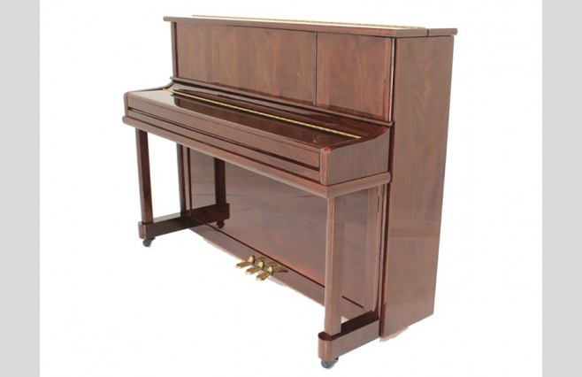 Steinhoven SU 112 Polished Walnut Upright Piano All Inclusive Package - Image 2